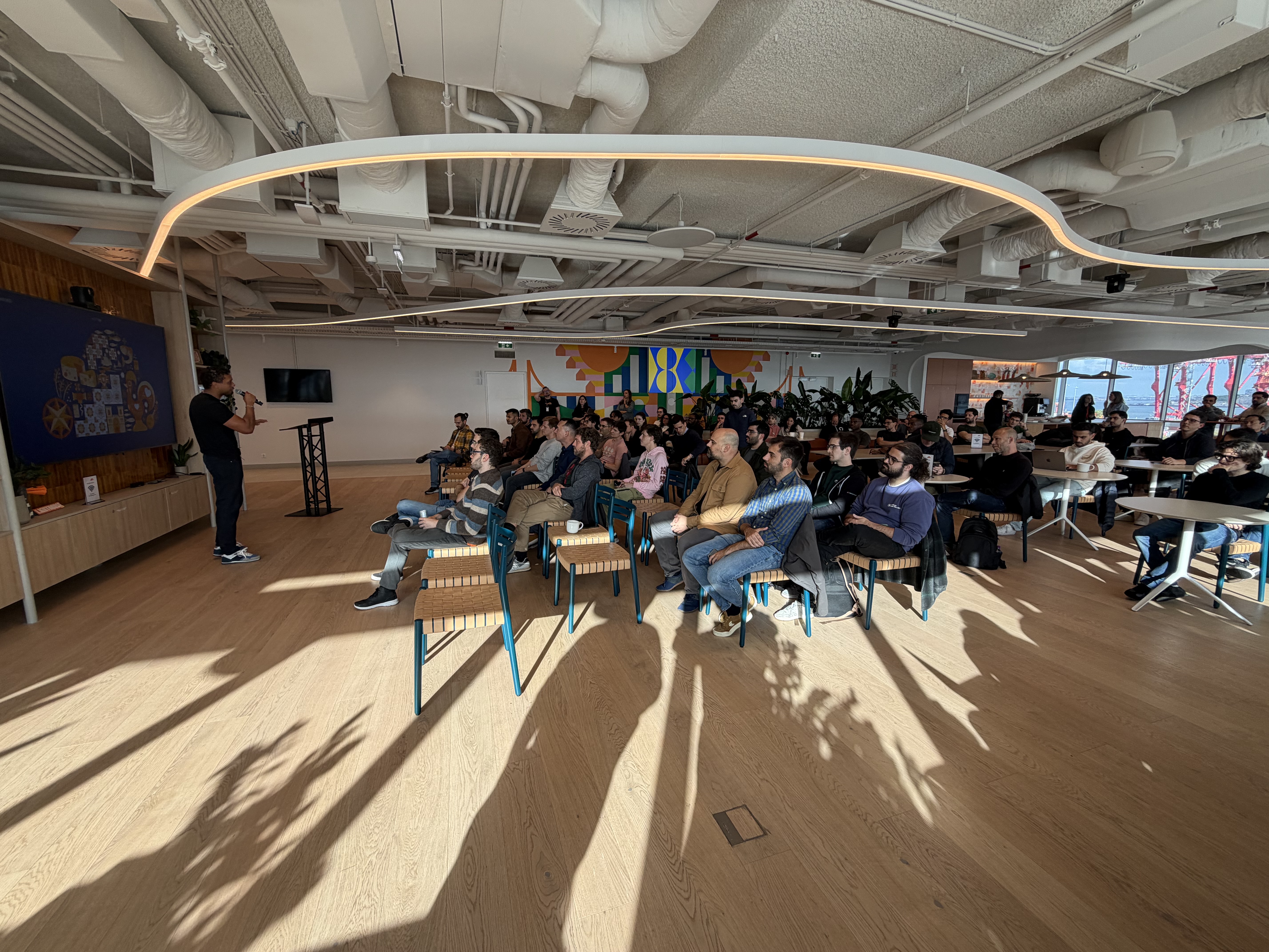 April 14 engineering meetup at the Cloudflare Lisbon office